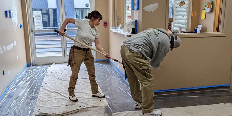 Commercial Interior Painting in Lewisville, North Carolina