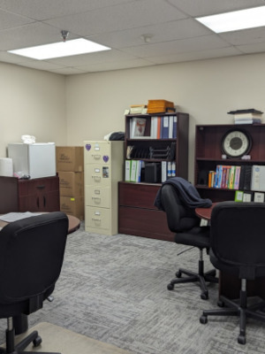 Library Painting in Winston-Salem, North Carolina