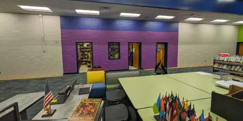 School Painting in Winston-Salem, North Carolina