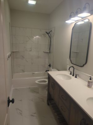 Bathroom Cabinet Painting in Clemmons, North Carolina