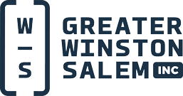 Greater Winston-Salem Inc Navy logo